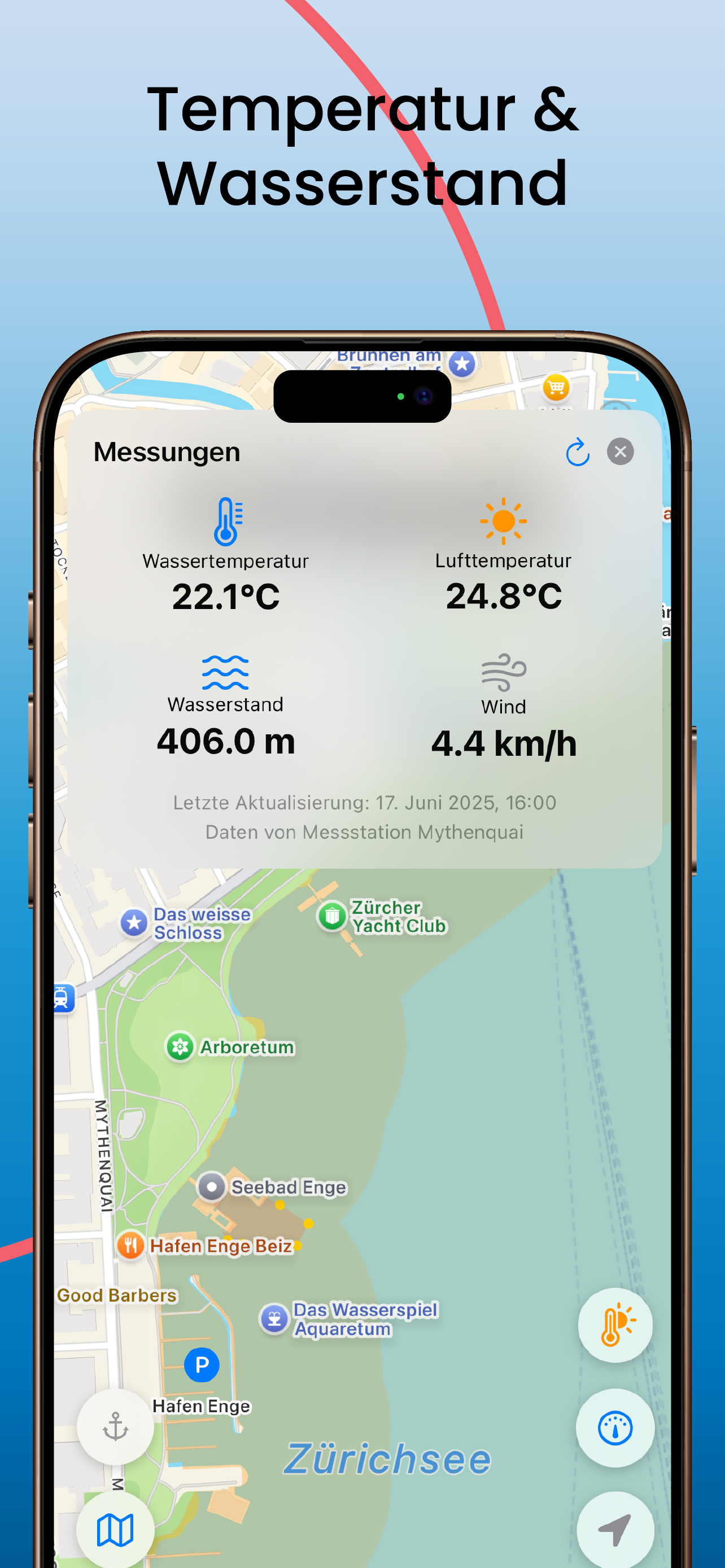 Zürisee App Screenshot 5